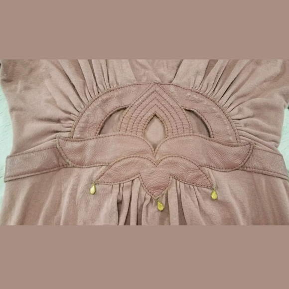 Ingwa Melero Jersey Lotus Mini Dress Size Small - Picture 4 of 8